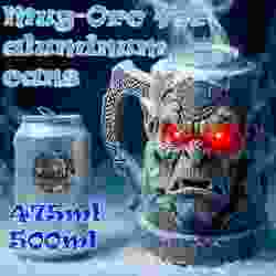 Mug-Orc for aluminum cans