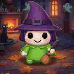 Cute Witch – Halloween 2025 #6