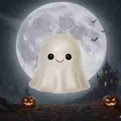 Cute Ghost – Halloween 2025 #8