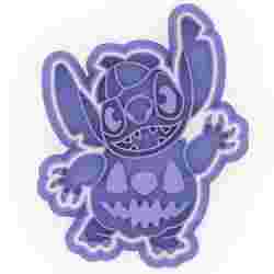 Stitch in Pumpkin Costume Cookie Cutter - 9 cm