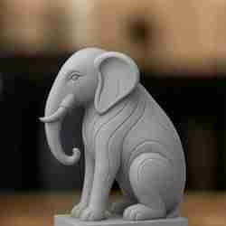 Elephent sculpture for interior decoration