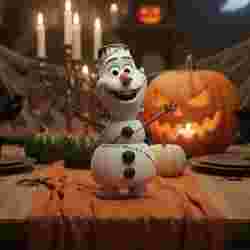 Olaf Halloween Pack 3-in-1: FrankenOlaf, Vampire Olaf & Grinning Pumpkin
