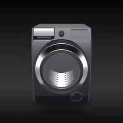 Miniature Washing Machine 1/12 Scale Dollhouse Furniture