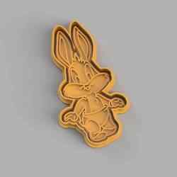 Baby Bugs Bunny cookie cutter