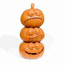 Cartoon halloween pumpkins