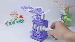Dancing butterfly 【 hand cranked movable】【decompression toy】