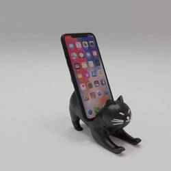 Şişman Kedi Telefon Standı