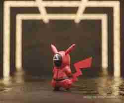 Mürekkep Balığı Oyunu Pikachu Pokemon