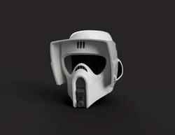 Motorcu İzci Kaskı (Scout Trooper)