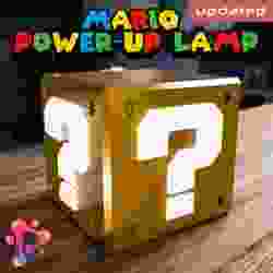 Polymeria'dan Çok Yönlü Ampul Armatürlü Mario Power-Up Lamba