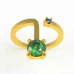 00017 Simple Adjustable Ring