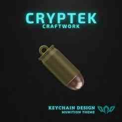 02. .45 ACP (Automatic Colt Pistol) - John Browning - American Icon: .45 ACP John Browning Ammo Keychain 3D Print File - Military Ammunition Fashion - Handgun Ammunition