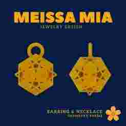 07. Great Dodecahemicosahedron - Geometric Glow – 3D Print File for Earrings & Necklace - Versi-Regular Polyhedra Earring - Geometric Earring - Sacred Geometry Necklace Fashion Statement - Versi-Regular Polyhedra