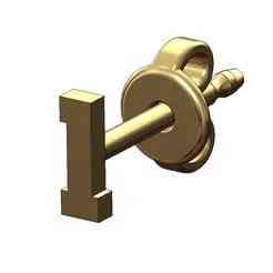 1 one number varsity font stud earring 3D print model