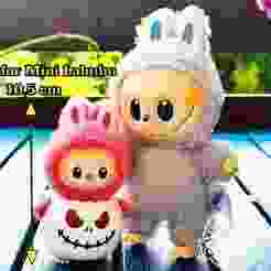 10,5cm Mini Jack Pumpkin holder Labubu