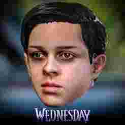 1/6 1/12 Wednesday Season 2 Isaac Ordonez Pugsley Addams Head Headsculpt