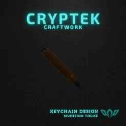 16. _223 Remington and 5_56×45mm NATO Cartridges - Double the Detail: .223 Remington & 5.56×45mm NATO Ammo Keychain 3D Print File - Military Ammunition - Rimfire Cartridge type Ammunition