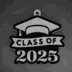 2025 graduation keychain