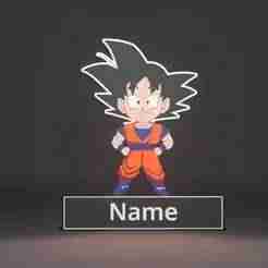 ✨ 3D Anime lamp - Super Saiyan hero Dragan ball