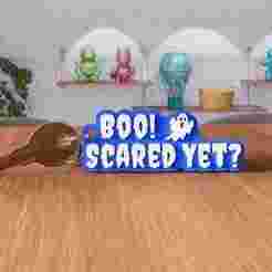 3D Boo Scared Yet Keychain STL File - 451