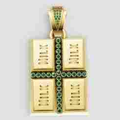 3D GIFT GOLD PENDANT 3d printable model