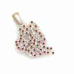 3D LEAVES PENDANT 3d printable model