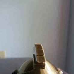 3d print 1 piece Greek helmet