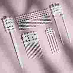 3d Print STL Digital File, Resin Hair 3d Stl Print File, STL Digital File, Fantasy Hair Pin Models, Hair Rolling Pin, Digital Download