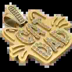 3D Printable CAT DAD Pendant