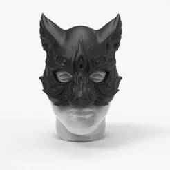 3D Printable Fox mask –Mask for Cosplay & Halloween Headgear