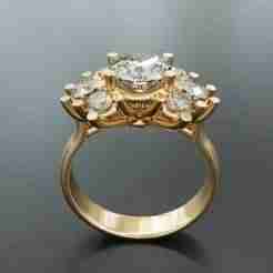 3d ring classic style