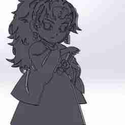 8 Demon Slayer Kimetzu no yaiba Chibi Keychains Mini Pack