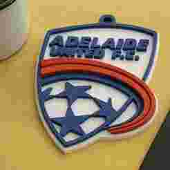 A-League adelaide united keychain badge color printable and renderable