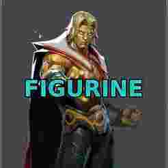 Adam Warlock Will Poulter  Default Costume Marvel Rivals Clothed Figurine  for 3d printing, GIft