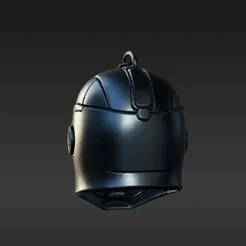 Advanced Combat Visor Keychain - Compact Futuristic Helmet for 3D Printing