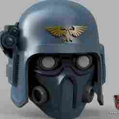 Aeutus MK 2 Flak Helmet with Rhaspex rebreather Darktide 1:1 Cosplay Replica Props