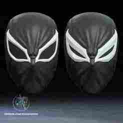 Agent Venom Mask 3D Printer File STL