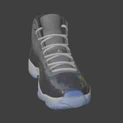 Air Jordan 1 Cartoon Style Shoe STL - 3D Print Model