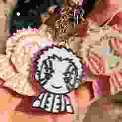 Akaza - Demon Slayer (Kimetsu no Yaiba) Keychain