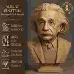 🧑🏼‍🏫 Albert Einstein Bust