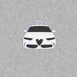 Alfa romeo Tonale key ring