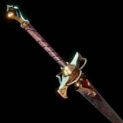 Alices in Wonderland sword from RAID Shadow Legends