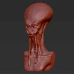 Alien Bust