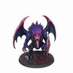 Alien Demon Beast –  Style Creature | 3D Printable Model