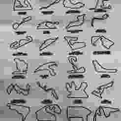 All F1 2026 Race Tracks, with tags, Madring included