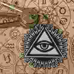 All-Seeing Eye keychain