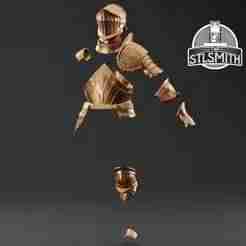 Alva Armour Set Dark Souls Life Size Cosplay Prop STL