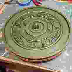 Amaterasu back shield from Ōkami