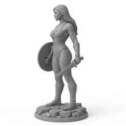 Amazon Sentinel – Paintable Miniature