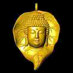 Amitabha Buddha Bodhi Pendant – Adida Buddha Necklace Jewelry - N945142